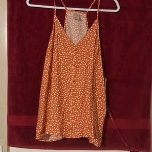 Juniors sleeveless top